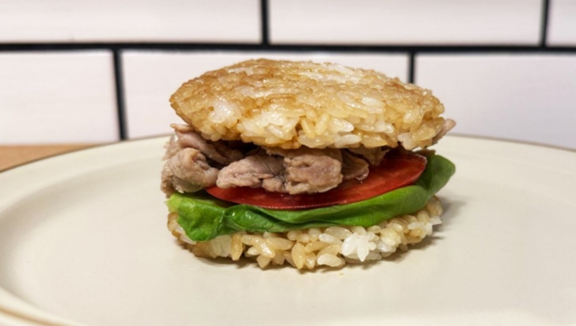 焼かずに簡単！焼肉ライスバーガー